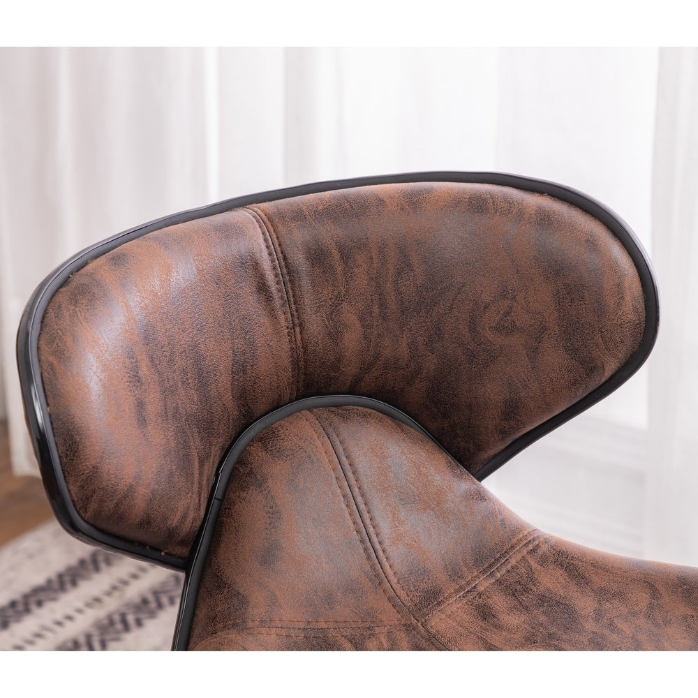 Carbon Loft Medway Weathered Airlift Adjustable Swivel Barstool (Set of 2)