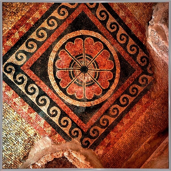 Masada Tiles-HARMSC54458 Print 6"x6" by Harold Silverman - Msc.