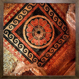 Masada Tiles-HARMSC54458 Print 6"x6" by Harold Silverman - Msc.