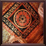 Masada Tiles-HARMSC54458 Print 6"x6" by Harold Silverman - Msc.