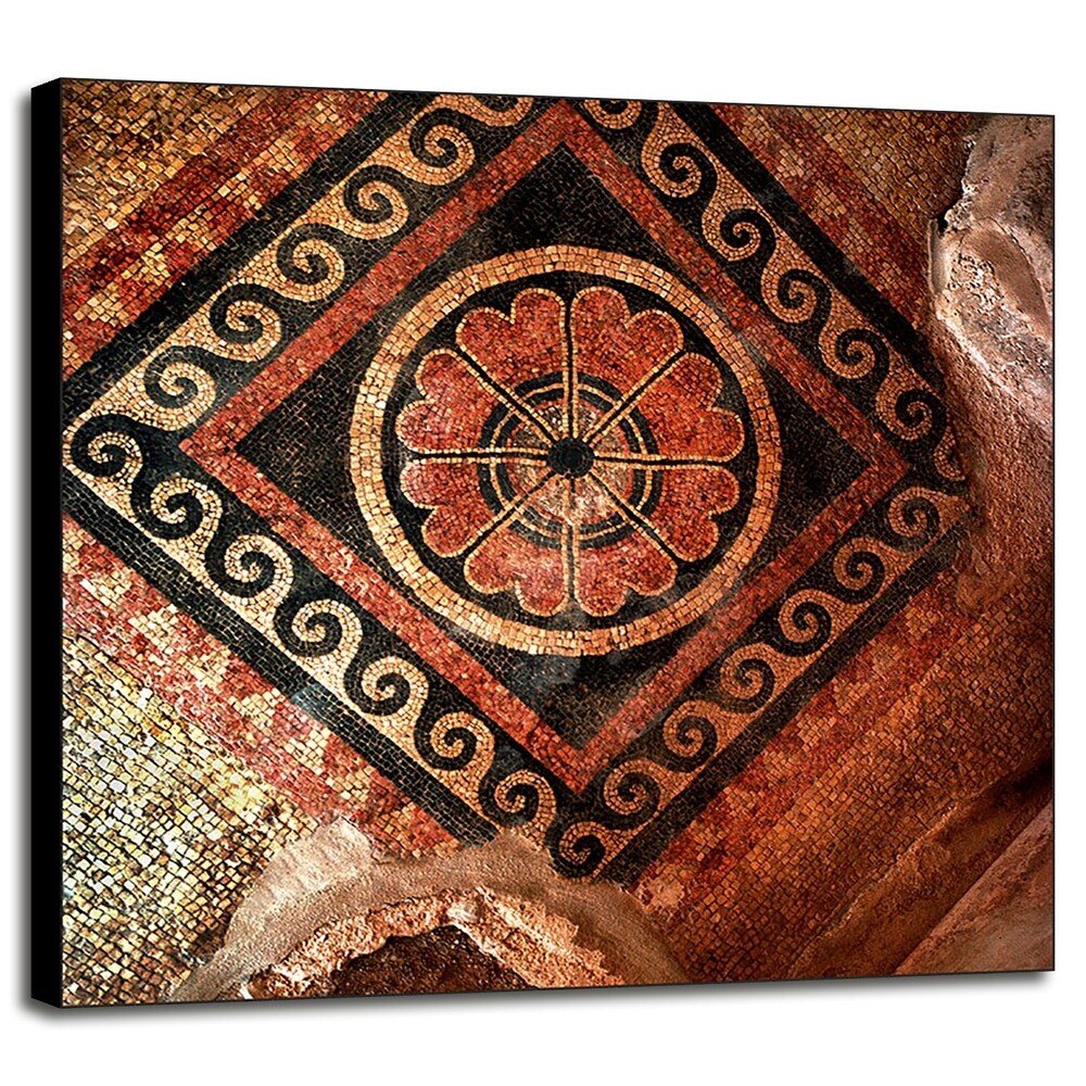 Masada Tiles-HARMSC54458 Print 6"x6" by Harold Silverman - Msc.