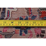 Mashad Floral Hand-Knotted Wool Persian Oriental Area Rug - 12'2" x 9'6"