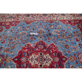 Mashad Floral Hand-Knotted Wool Persian Oriental Area Rug - 12'2" x 9'6"
