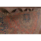 Mashad Persian Vintage Area Rug Handmade Wool Carpet - 9'6" x 12'8"