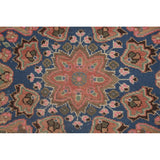 Mashad Persian Vintage Area Rug Handmade Wool Carpet - 9'6" x 12'8"