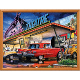 Masterpieces Drive-Ins Diners & Dives Starlite Drive-In, 550 Piece Puzzle