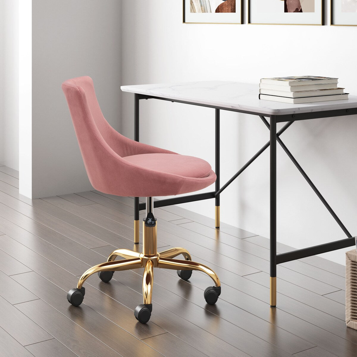 Casa Negra Office Chair Pink