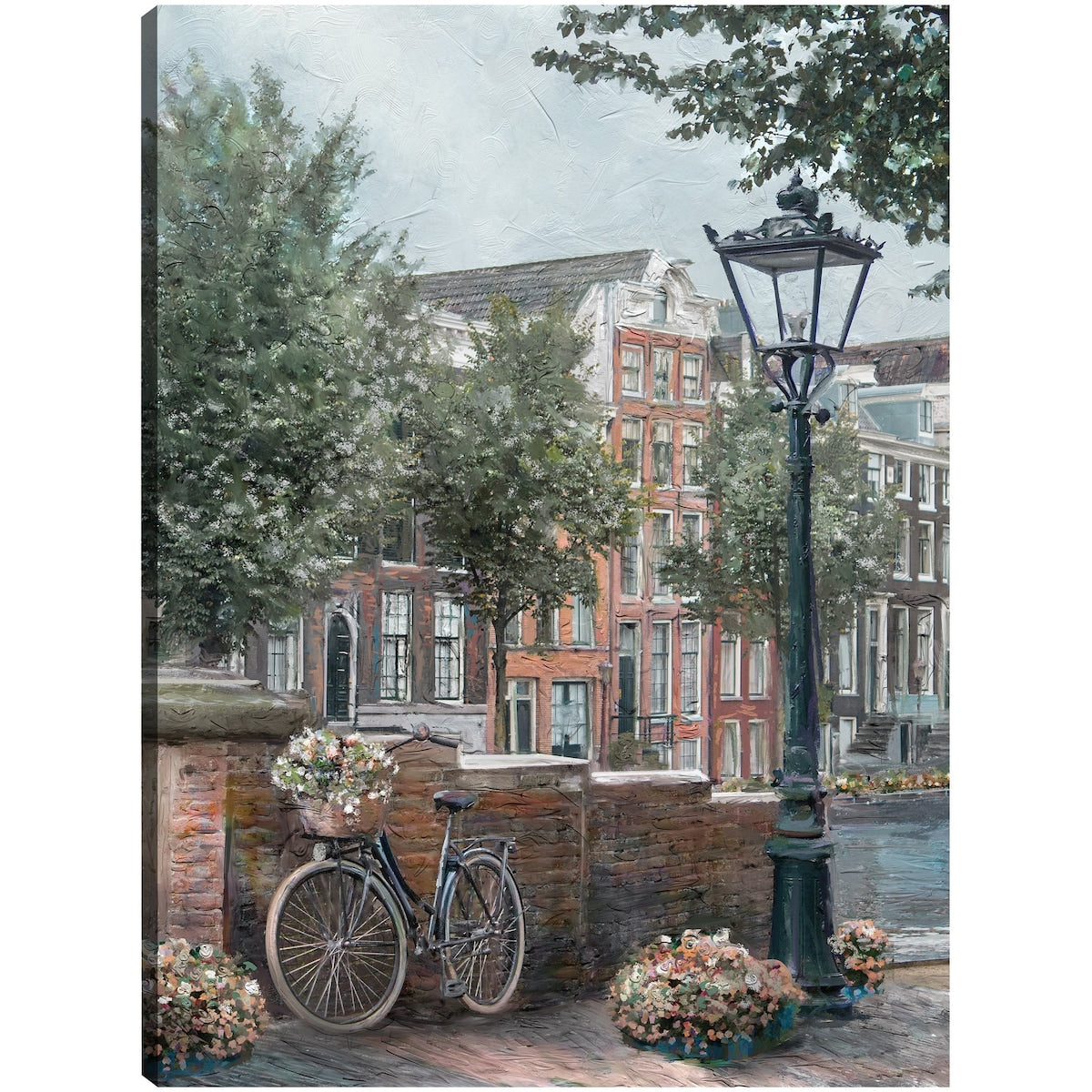 Matin De Village By Studio Arts Canvas Art Print