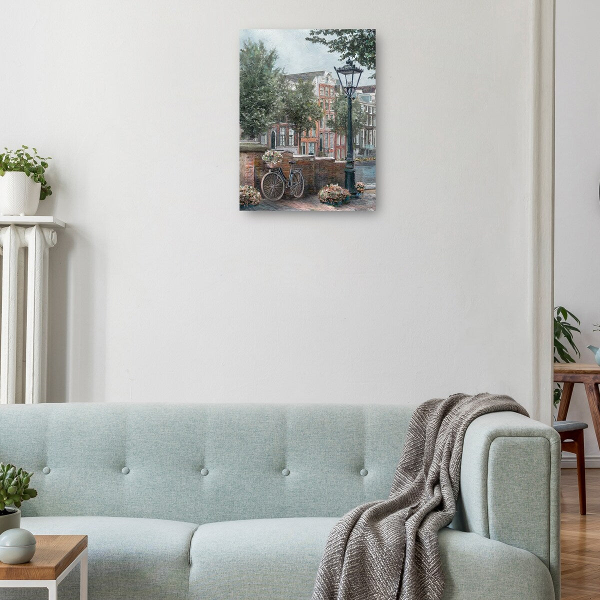 Matin De Village By Studio Arts Canvas Art Print