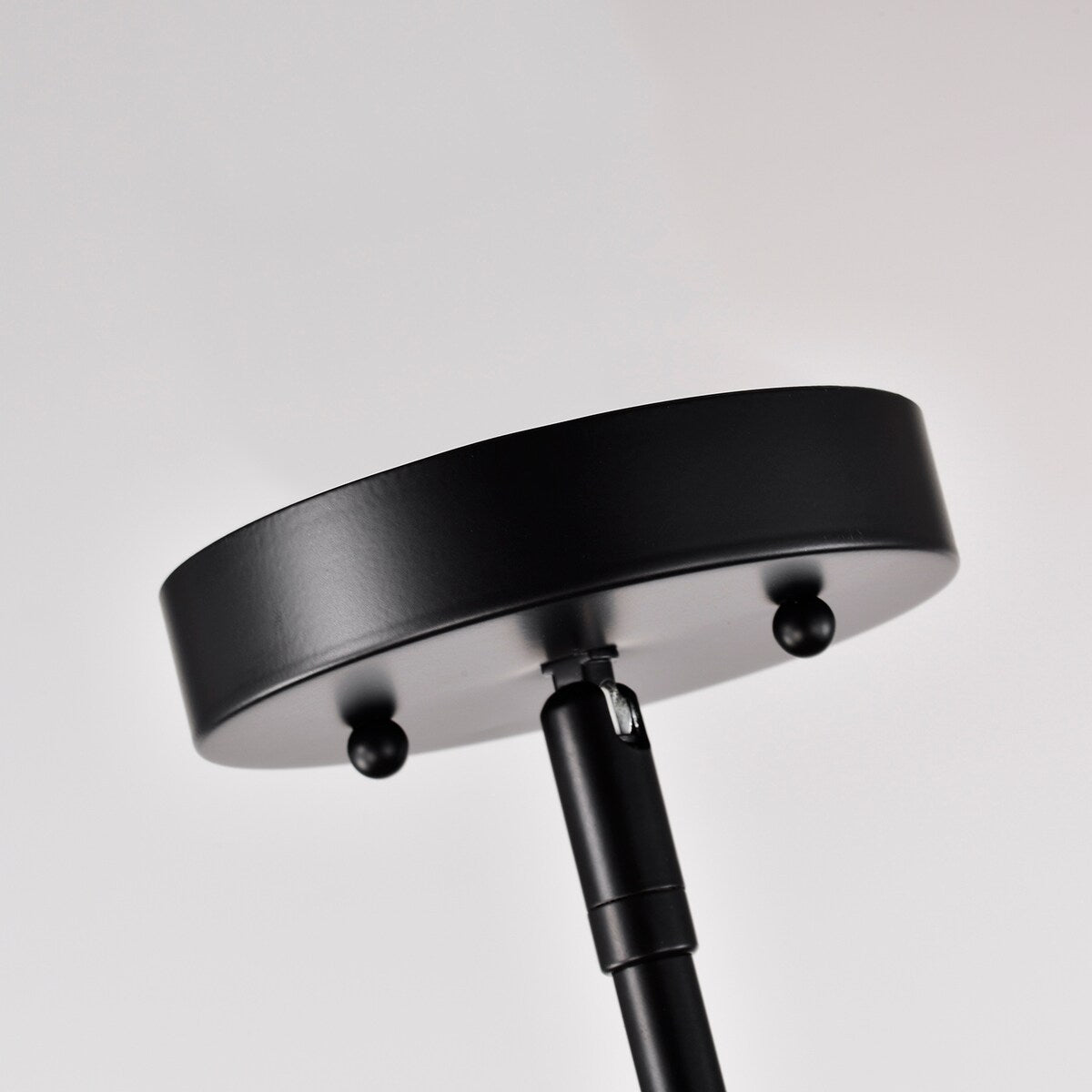 Matte Black 1 Light Dimmable Mini Pendant with 54" Rods - 67*10*10