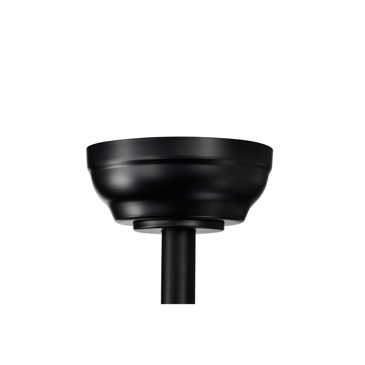 Matte Black 52 in. 6-Speed Integrated LED Indoor 6-Blade Ceiling Fan with Light Kit and Remote Control