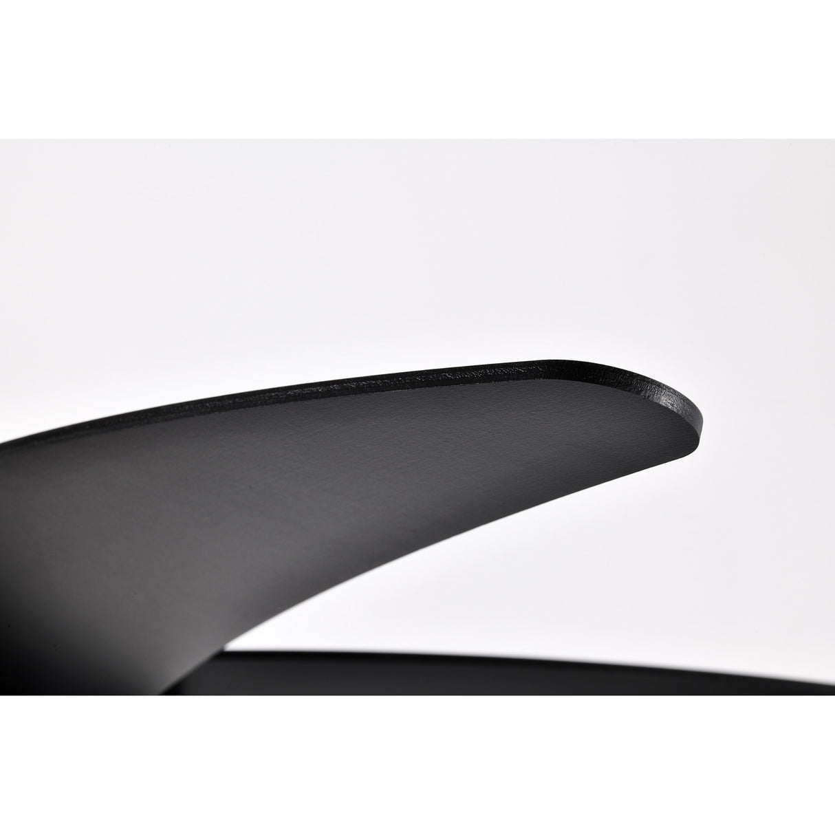 Matte Black 52 in. Integrated LED Indoor 5-Blade Ceiling Fan with Light Kit and Remote Control