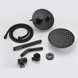 SUMERAIN Matte Black Shower Faucet Set System