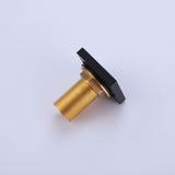 Matte Black Waterfall Bathroom Tub Faucet with Handshower
