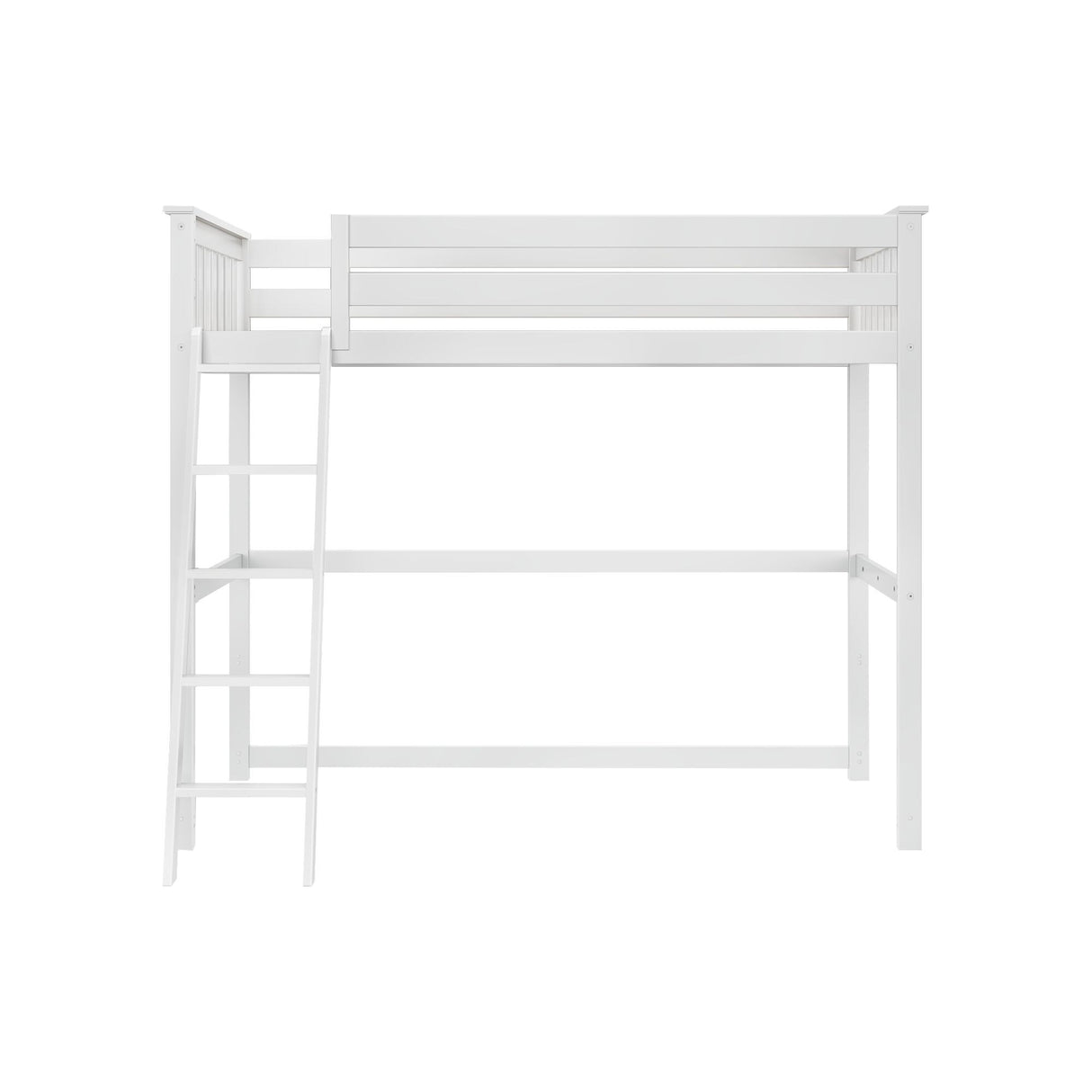 Max and Lily Twin-Size High Loft Bed