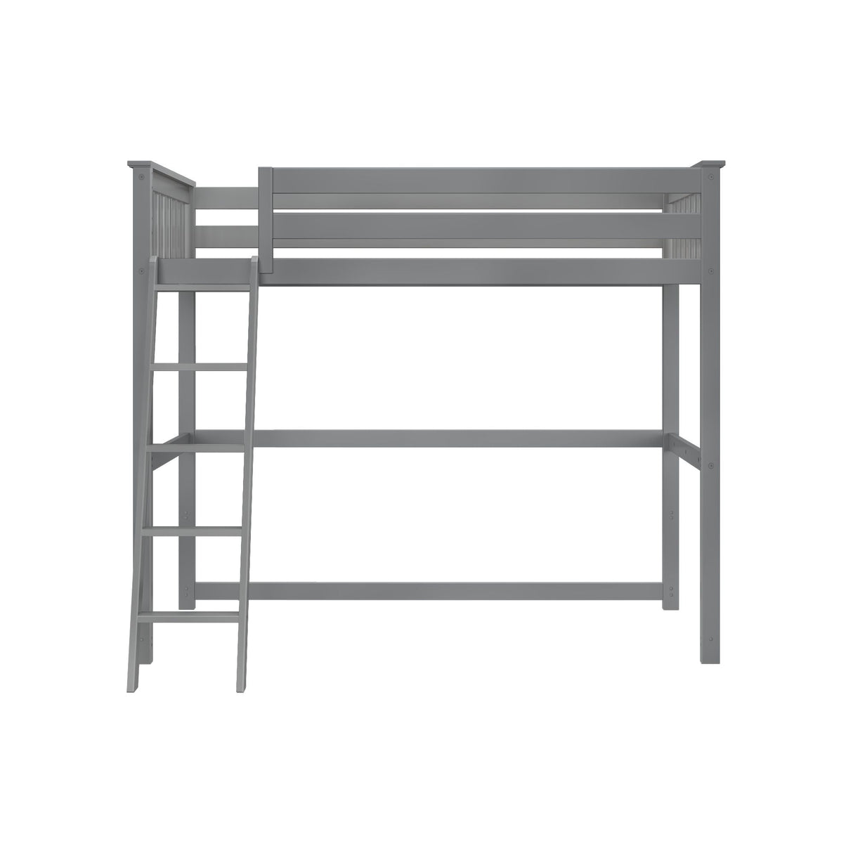 Max and Lily Twin-Size High Loft Bed