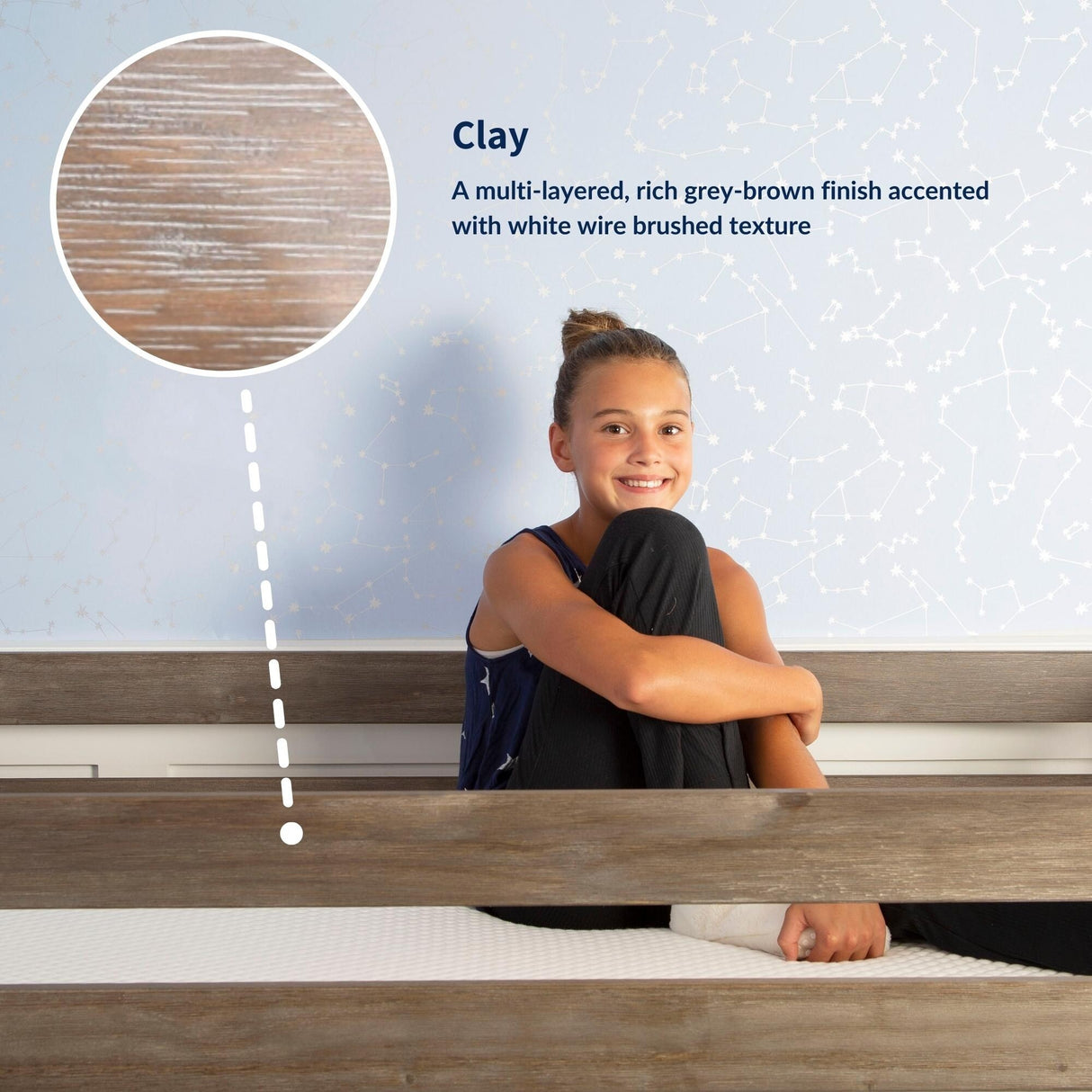 Max and Lily Twin-Size High Loft Bed