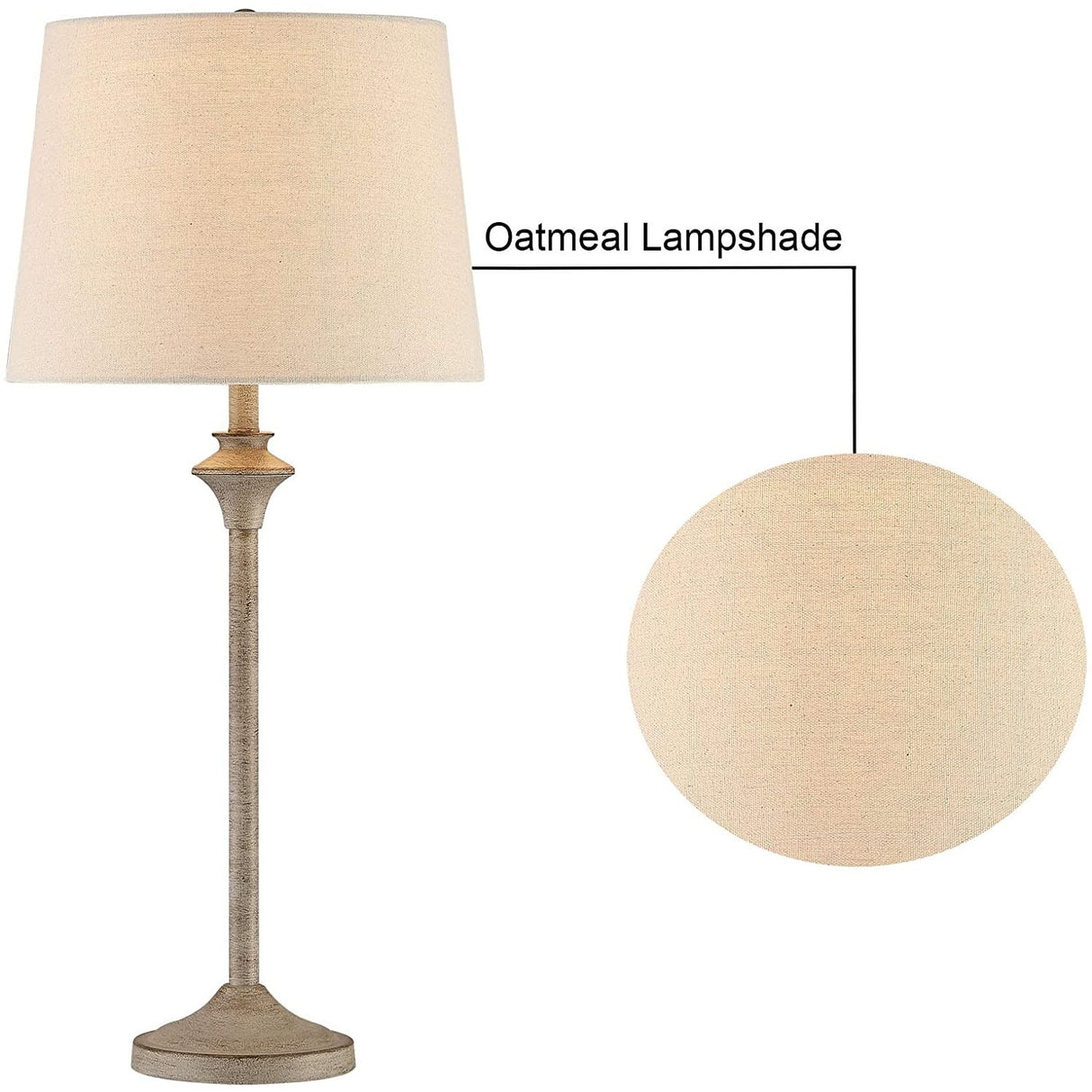 26" Buffet Table Lamp Set (Set of 2)