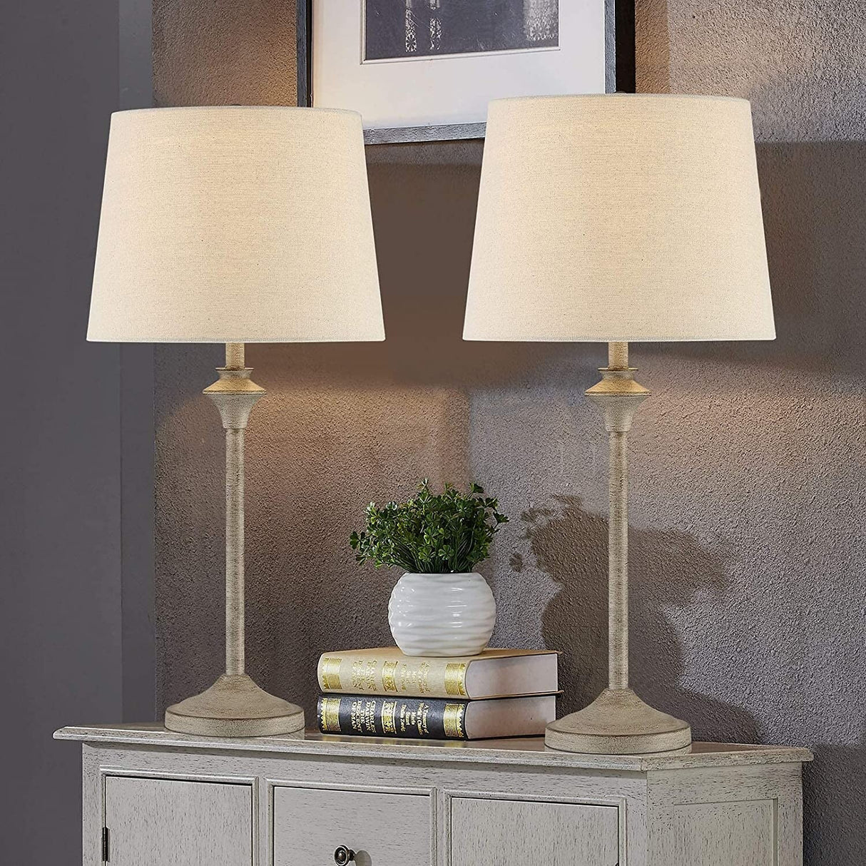 26" Buffet Table Lamp Set (Set of 2)