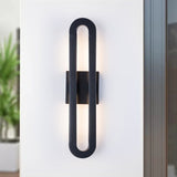 Maxax Black Metal LED Wall Light