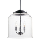 Maxim Acadia 3 Light 14" Wide Taper Candle Pendant