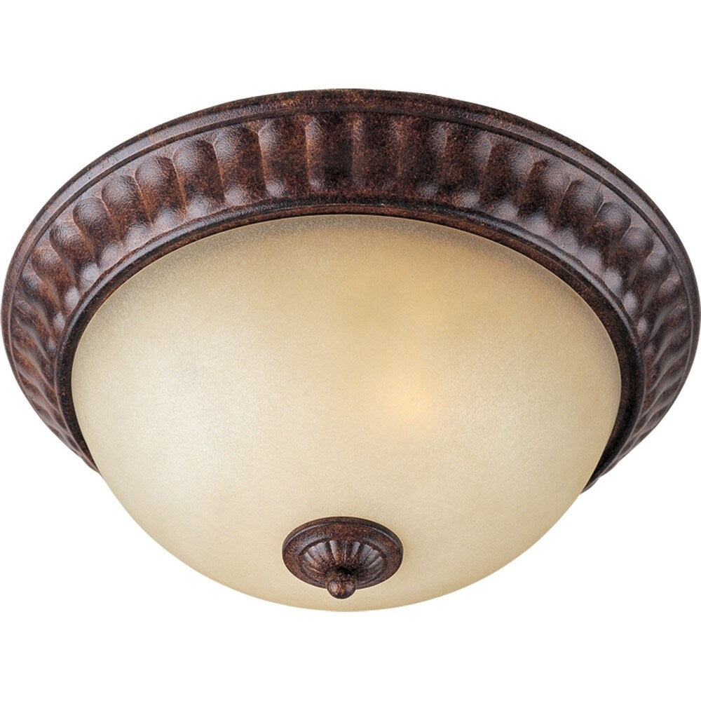 Maxim Cafe Shade 2-light Augusta Flush Mount Light