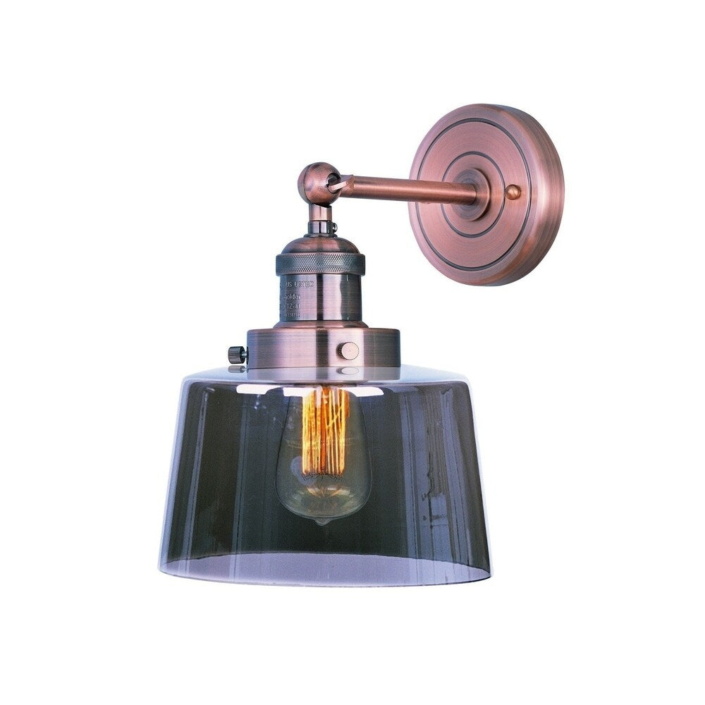 Maxim Mini 1-light Hi-bay Copper Wall Sconce