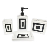 Mayfair 4 pcs bath accessories set