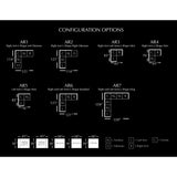 Mayfair Modular Sectional Right And Left Arms L-Shape King