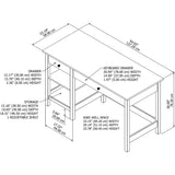 Mayfield 54W Computer Desk with Shelves by Bush Furniture