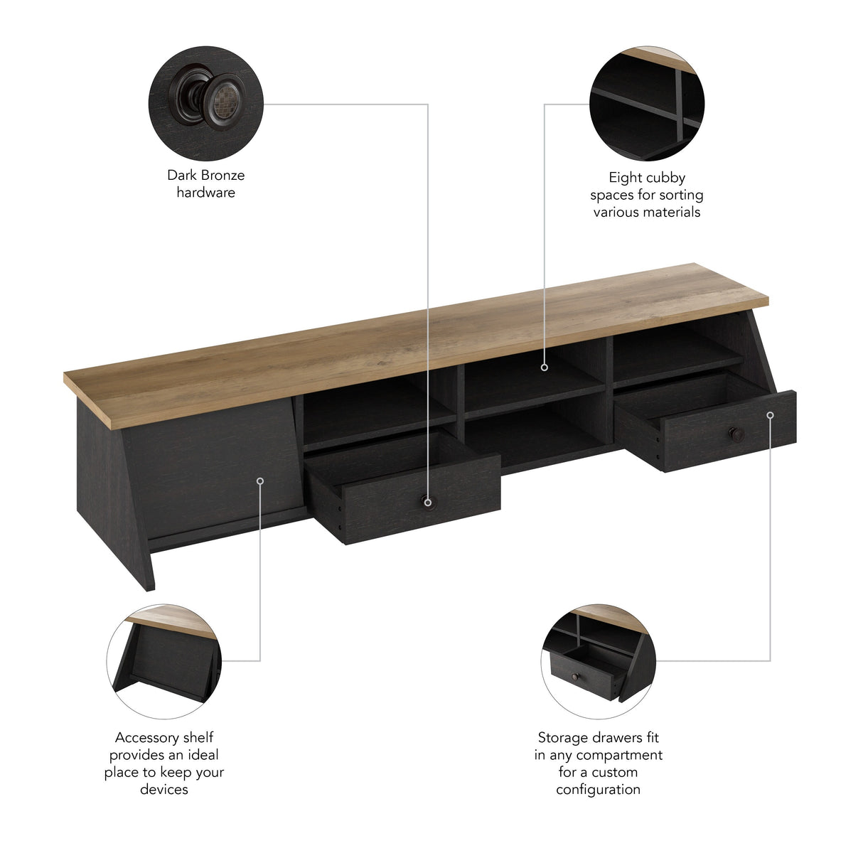 Mayfield Desktop Organizer by Bush Furniture