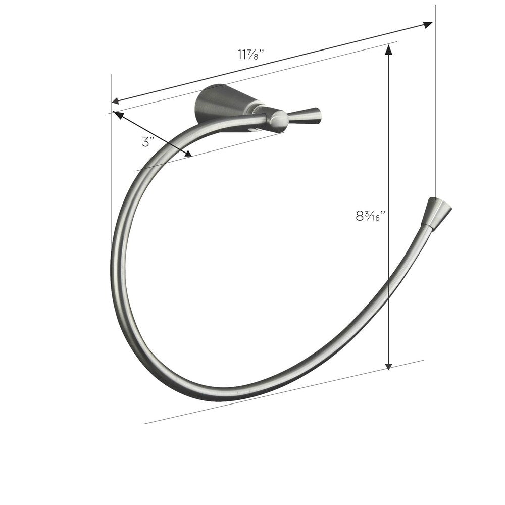 Maykke Soma Bathroom Accessory Modern Towel Ring