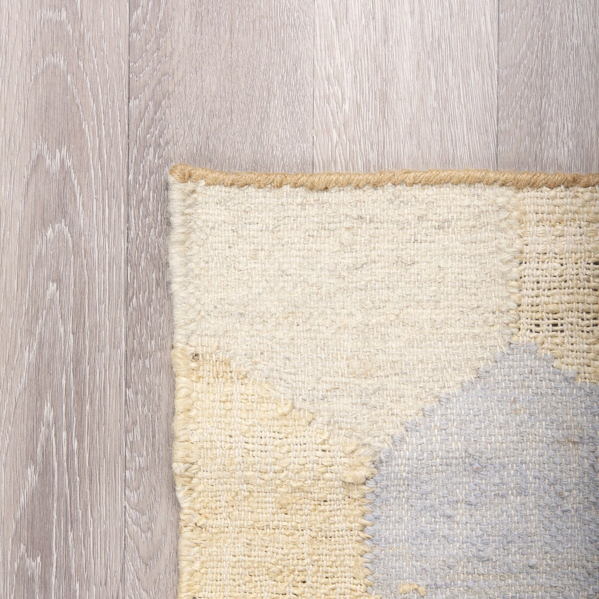 Mayson 5x8 Cream Multi-Colored Honeycomb Pattern Area Rug - 96.0L x 60.0W x 1.0H