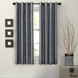 Maytex Jardin Faux Embroidered 63-inch Blackout Curtain Panel - 54 x 63