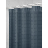 Maytex Madison Fabric Shower Curtain with Attached Roller Glide Hooks