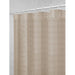 Maytex Madison Fabric Shower Curtain with Attached Roller Glide Hooks