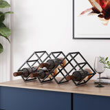 McClellan 7 Bottle Tabletop Wine Rack by Christopher Knight Home