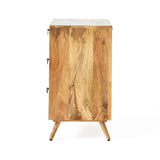 McCone Boho 3-drawer Mango Wood Sideboard by Christopher Knight Home - 33.00" L x 18.00" W x 33.00" H