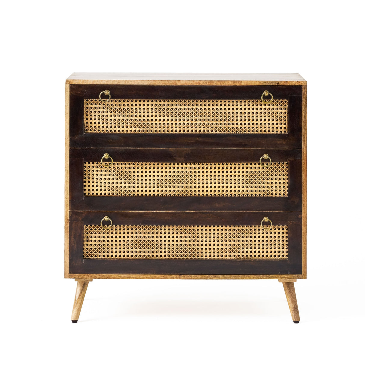 McCone Boho 3-drawer Mango Wood Sideboard by Christopher Knight Home - 33.00" L x 18.00" W x 33.00" H