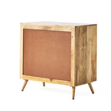 McCone Boho 3-drawer Mango Wood Sideboard by Christopher Knight Home - 33.00" L x 18.00" W x 33.00" H