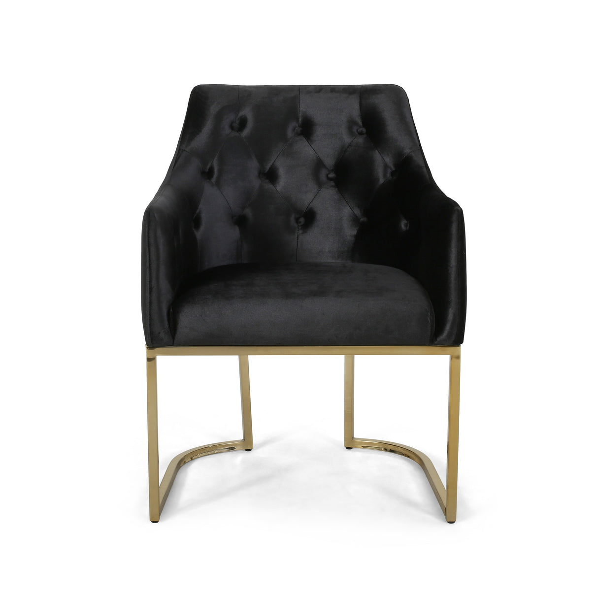 McDonough Modern Tufted Glam Accent Chair by Christopher Knight Home