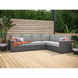 Mcclaskey 117'' Wide Outdoor Reversible Patio Sectional with Cushions