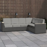 Mcclaskey 117'' Wide Outdoor Reversible Patio Sectional with Cushions