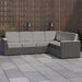 Mcclaskey 117'' Wide Outdoor Reversible Patio Sectional with Cushions