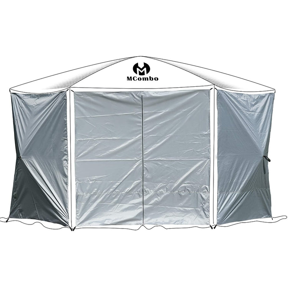 Mcombo Pop-up Portable Gazebo Screen Tent Wind Panels, P1024