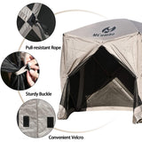 Mcombo Pop-up Portable Gazebo Screen Tent Wind Panels, P1024