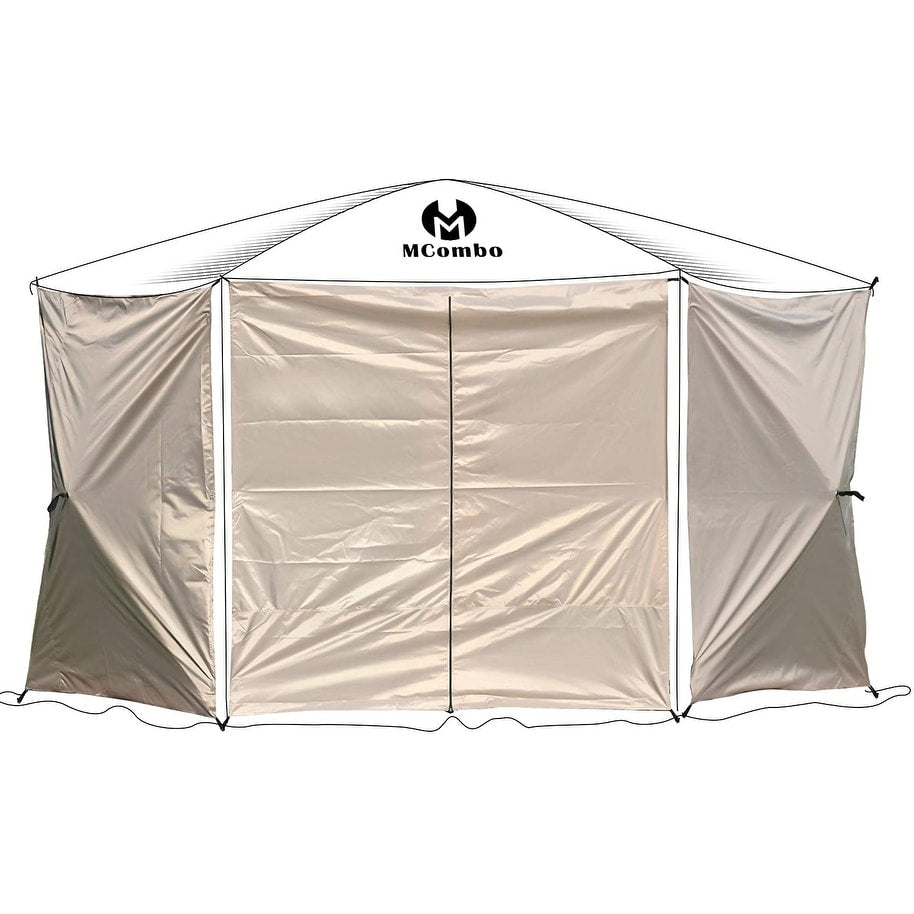 Mcombo Pop-up Portable Gazebo Screen Tent Wind Panels, P1024
