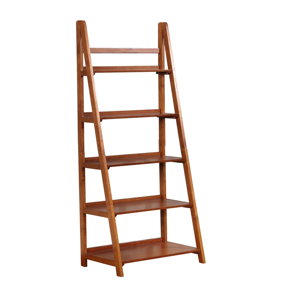 Meade Mid-century Modern Ladder Bookcase