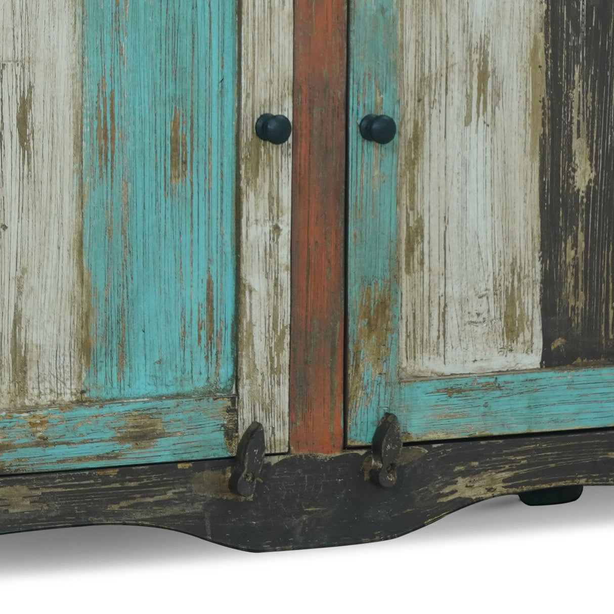 Meader Mango Wood Handmade Distressed Sideboard by Christopher Knight Home