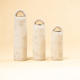 Med Bud Vase Black Ivory H 11" - Black Ivory - Black Ivory